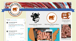 Desktop Screenshot of mainstreetmeats.com